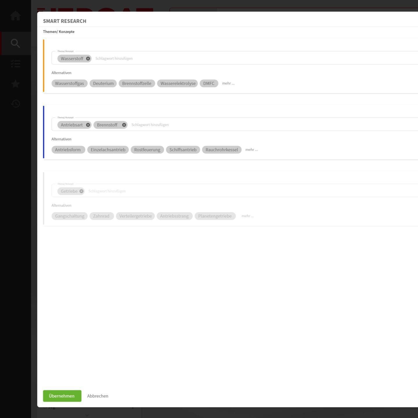 INTERGATOR Patent Search